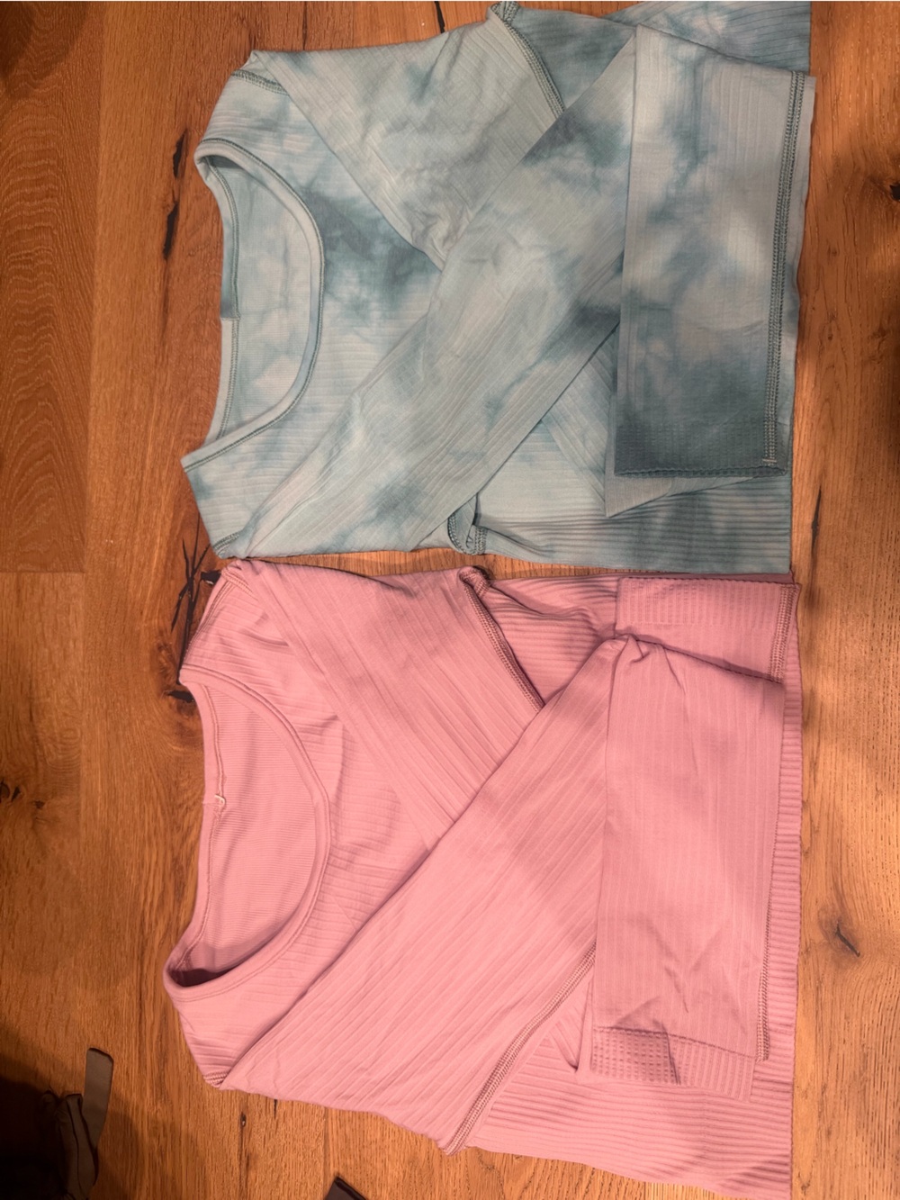 Set of 2 Ebb to Street Long-Sleeve cropped tops